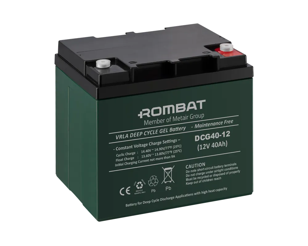 Rombat Gel 12V-40Ah baterie stationara DCG(Gel)12V-40Ah