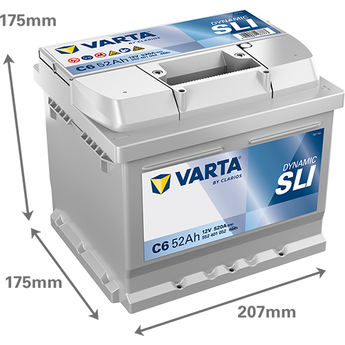 Varta Dynamic SLI 52Ah C6