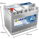 Varta Dynamic SLI 70Ah E24