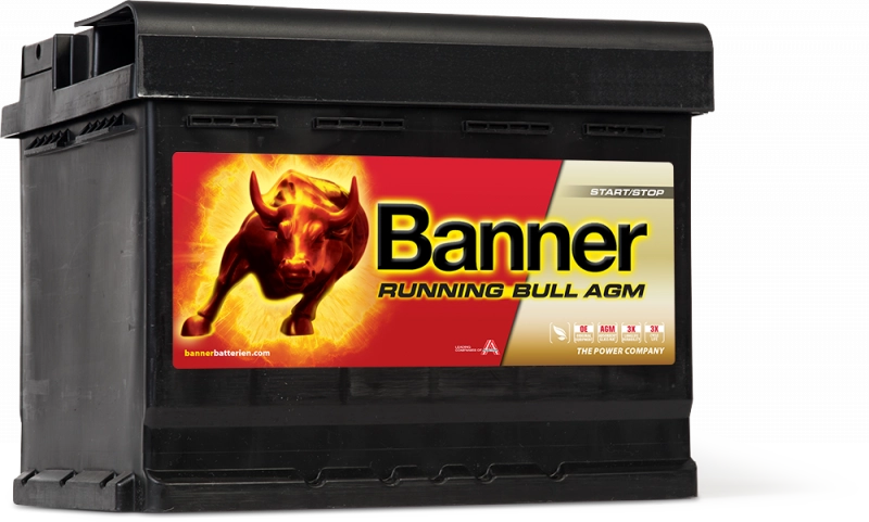 Banner Running Bull AGM 60Ah 56001