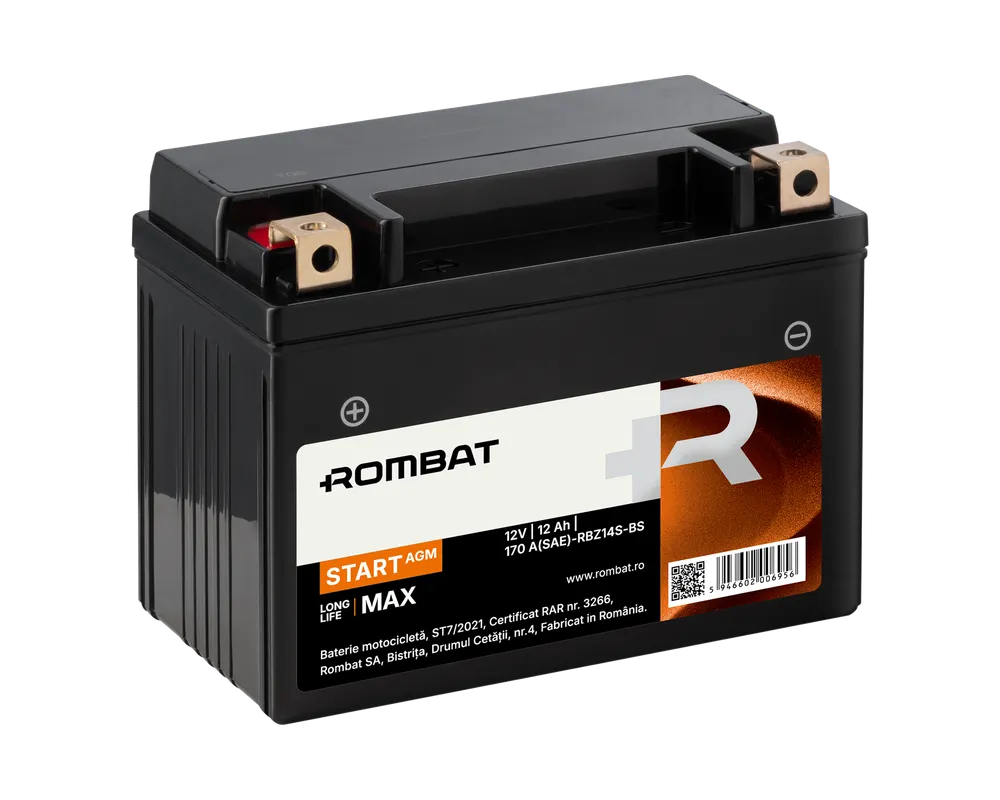 Rombat Start AGM 12Ah RBZ14S-BS