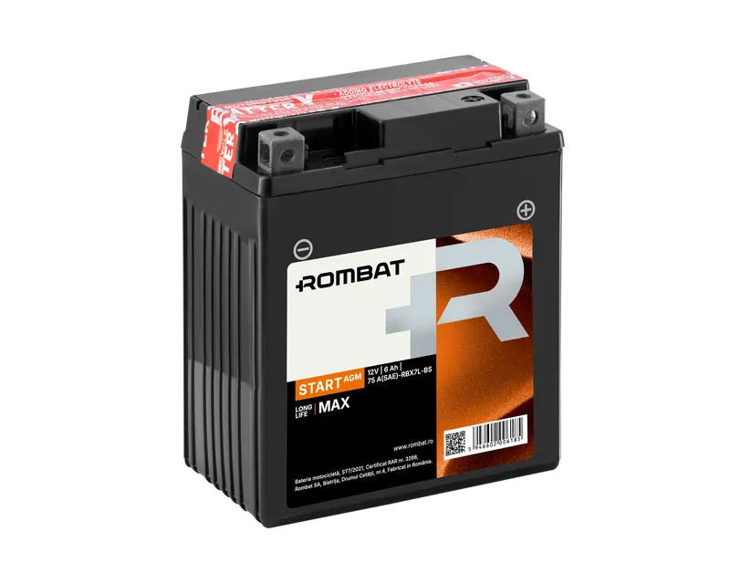 Rombat Start AGM 6Ah RBX7L-BS