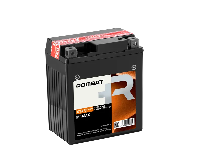 Rombat Start AGM 6Ah RTZ7S-BS