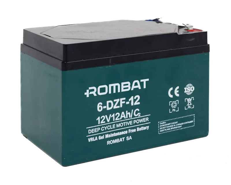 Rombat 6V-12Ah baterie bicicleta electrica 6-DZF-12