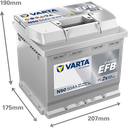 Varta Dynamic EFB 50Ah N50
