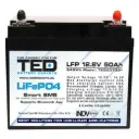 UPS LiFeP04 12,8V 50Ah BMS, Bluetooth, M6