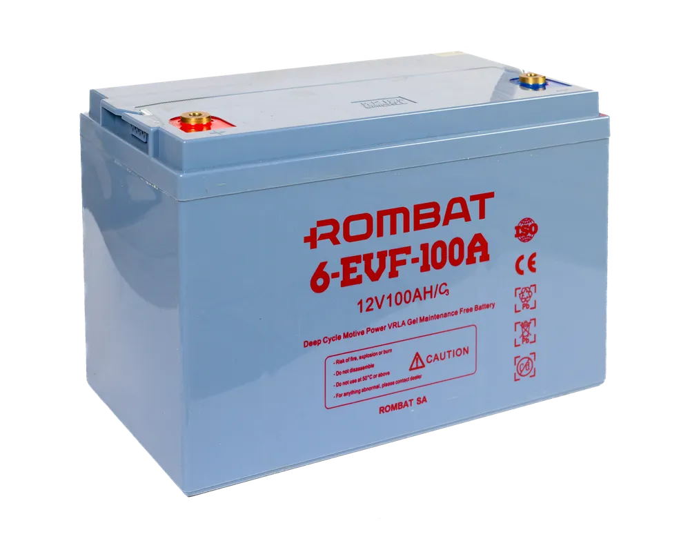 Rombat 6V-100Ah baterie semitractiune 6-EVF-100A