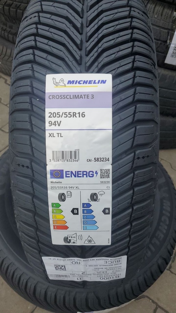 205/55R16 Michelin CrossClimate 3 94V XL