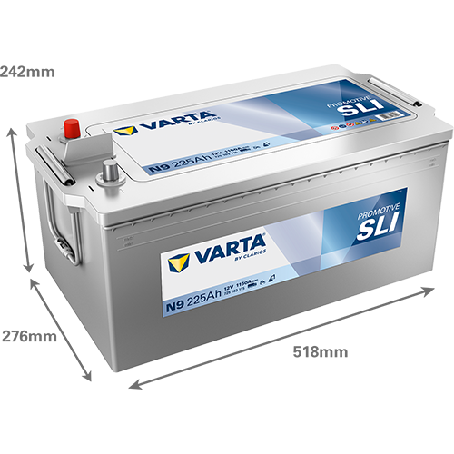 [725103115K182] Varta ProMotive SLI 225Ah N9
