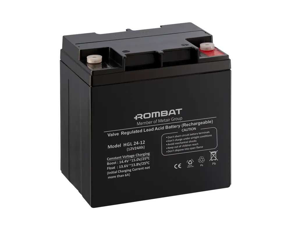 [HGL12V-24Ah] Rombat AGM 12V-24Ah baterie stationara HGL12V-24Ah