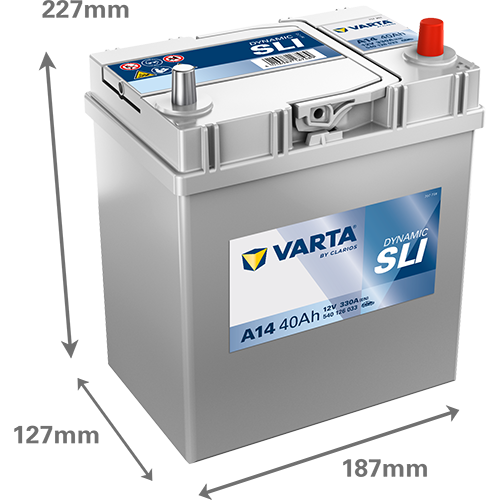 [540126033K262] Varta Dynamic SLI 40Ah A14