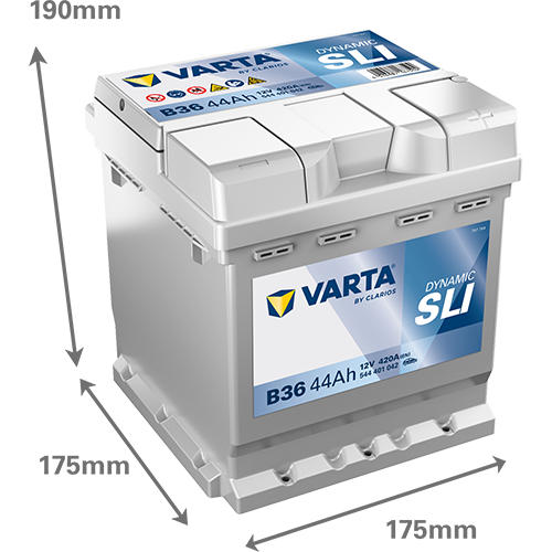[544401042K262] Varta Dynamic SLI 44Ah B36