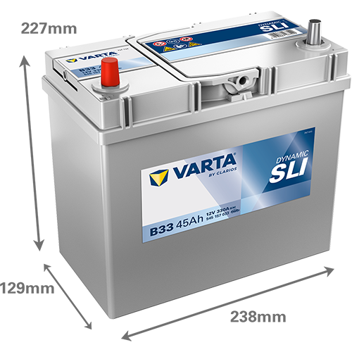 [545157033K262] Varta Dynamic SLI 45Ah B33