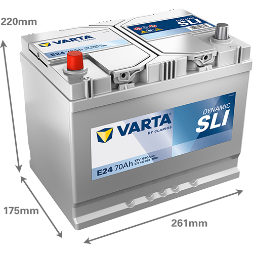 [570413063K262] Varta Dynamic SLI 70Ah E24