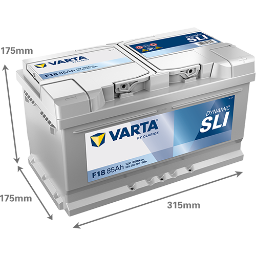 [585200080K262] Varta Dynamic SLI 85Ah F18