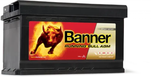 [58001] Banner 80Ah Running Bull AGM - 58001