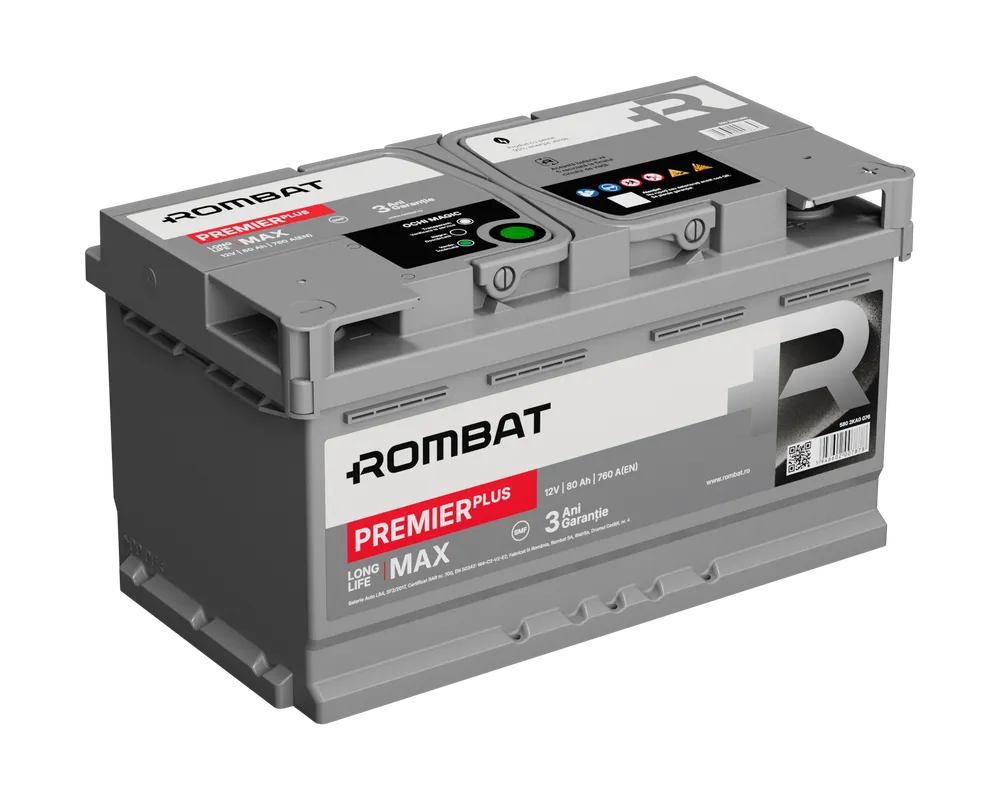 Rombat Premier Plus 80Ah | DdB