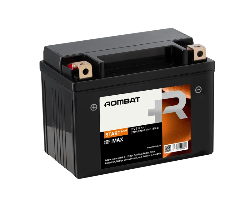 [RT14B-BS-C] Rombat Start AGM 11Ah RT14B-BS-C