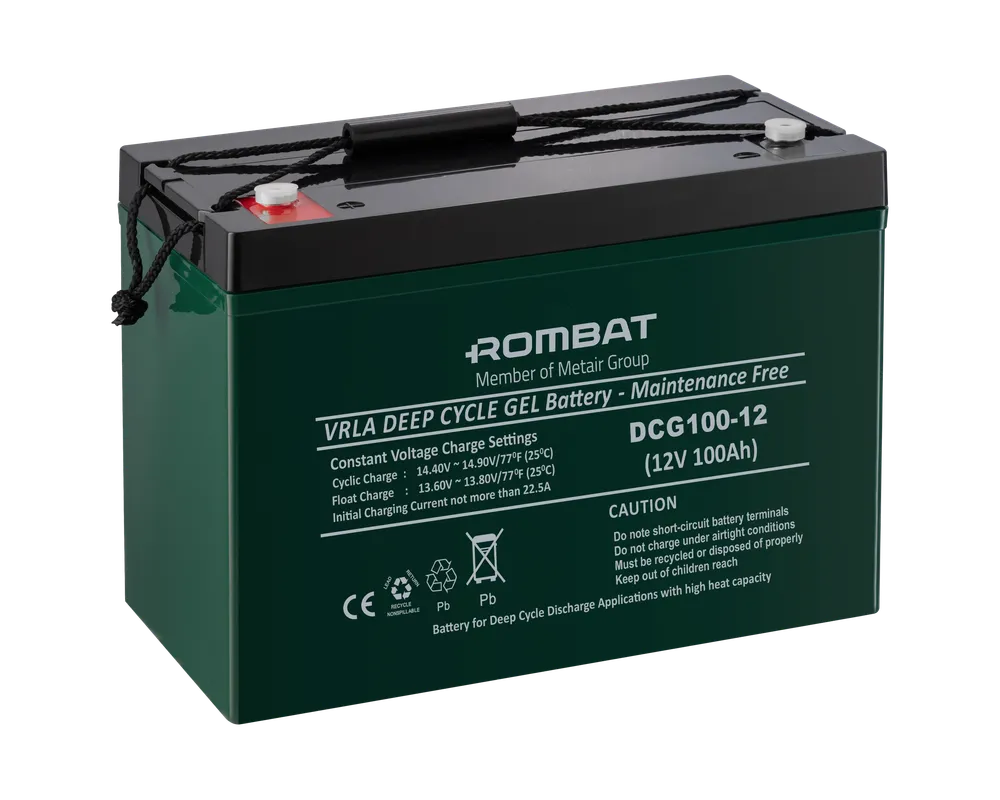[DCG(Gel)12V-100Ah] Rombat Gel 12V-100Ah baterie stationara DCG(Gel)12V-100Ah