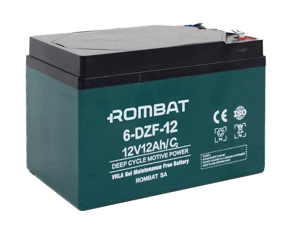 [6-DZF-12] Rombat 6V-12Ah baterie bicicleta electrica 6-DZF-12