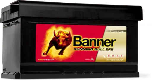 [EFB 57512] Banner 75Ah Running Bull EFB - 57512